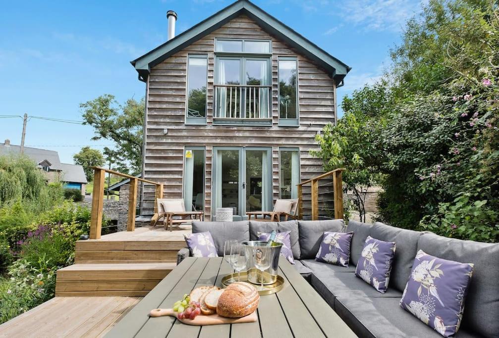 Luxury Cottage Near Hay-On-Wye Llanigon Exterior foto